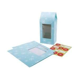 Wilton Tent Box Kit 9X4X3 3/Pkg Snowflake Wishes; 3 Items/Order 