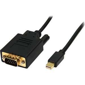 DisplayPort to VGA Cable   M/M. 6FT MINI DISPLAYPORT TO VGA ADAPTER 