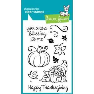  Harvest Season Clear Stamp Set (Lawn Fawn) Arts, Crafts 