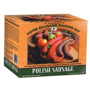 Hi Mountain Jerky Polish Sausage Kit, 2.75 Pound Box  