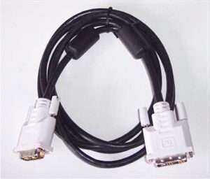 DVI D Single Link Male to Male Video Cable  