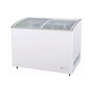    Service Freezer   Curved Glass Top 10.5 Cu. Ft., 1/4 HP Appliances