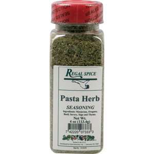 Regal Pasta Herb Blend 4 oz.  Grocery & Gourmet Food