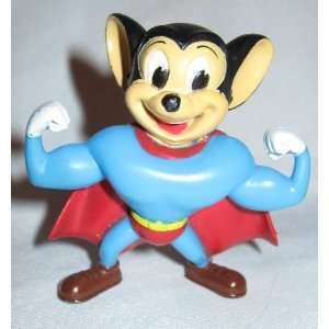 Mighty Mouse Plastic Figure by XoneX 2005