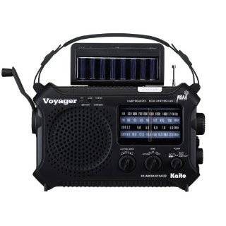   Inc. KA500BLK Voyager Solar / Dynamo Emergency Radio   Black
