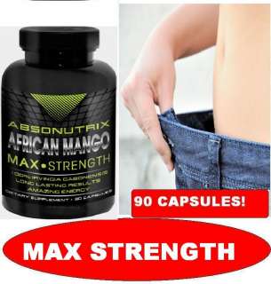 90 Caps Absonutrix African Mango Max Strength Irvingia  