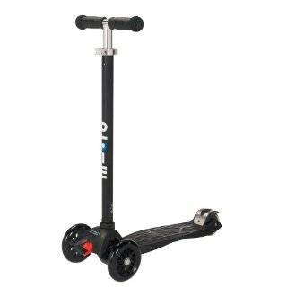 Maxi Kick Scooter   Black with T BAR Steering