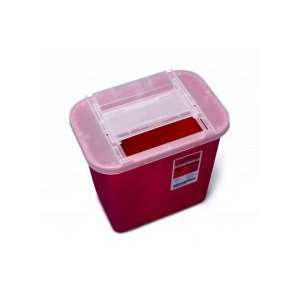  Container, Sharps, 3 Ga., Red