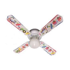  Planes, Trains and Trucks Ceiling Fan   52 inches