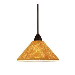  WAC Lighting MP 559 GL/DB Micha Pendant in Dark Bronze 