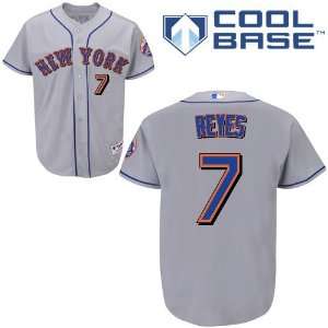  Jose Reyes New York Mets Authentic Road Cool Base Jersey 