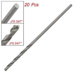 Amico 1.2mm Electrical Drilling Metal Wood Twist Drill Bits 20 Pcs