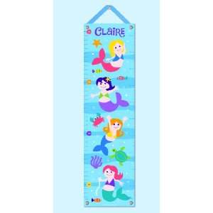  Mermaids Personalized Growth Chart