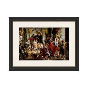  Christ Driving The Merchants From The Temple Framed Giclee 