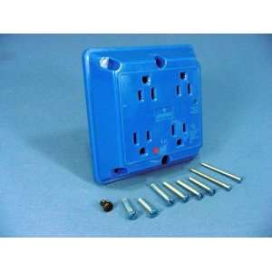    Leviton BLUE 4 in 1 ISO GND Surge Receptacle 5480 IGB Electronics