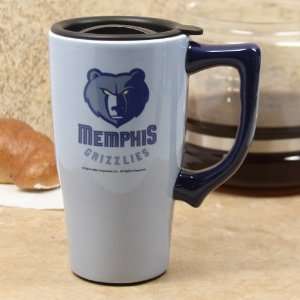  Memphis Grizzlies 16oz. Ceramic Travel Mug w/Lid Sports 