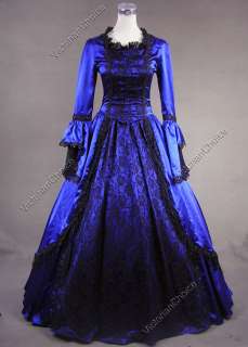 Marie Antoinette Victorian Dress Ball Gown Prom Wedding 142 M  