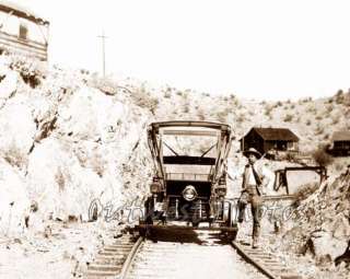 RAILROAD TRAIN INSPECTOR RAILCAR TRACKCAR PHOTO #2  