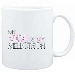   Mug White  my vice is my Mellotron  Instruments