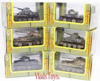   Ultimate Soldier 148 2x Panzer 38T 4x Marder 21st Century Toys  
