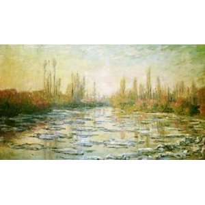  12X16 inch Claude Monet Impressionist Canvas Art Rep The 