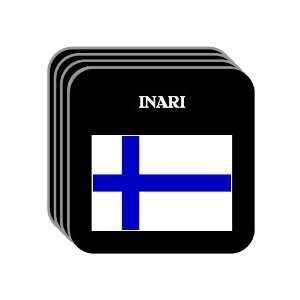 Finland   INARI Set of 4 Mini Mousepad Coasters