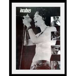 Incubus Brandon Boyd poster . large new approx 36 x 24 inch ( 90 x 