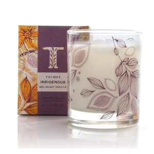  Thymes Indigenous Poured Aromatic Candle, Malagasy Vanilla 