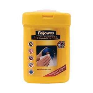  Fellowes 65PK MULTIPURPOSE SURFACE WIPESCLEANING WIPES 