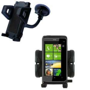   Car Windshield Holder for the HTC Mazaa   Gomadic Brand Electronics