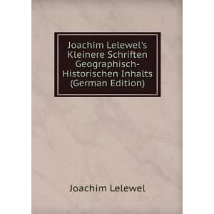   Kleinere Schriften Geographisch Historischen Inhalts (German Edition