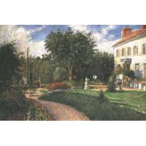   Pissarro   24 x 16 inches   Garden of Les Mathurins