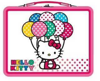 Hello Kitty   New Tin Embossed Lunch Box  