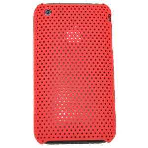  KingCase iPhone 3G & 3GS * Hard Mesh Case * (Red) 8GB 