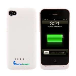 External Battery Charger Case Cover for Apple iPhone 4 4S AT&T, Sprint 