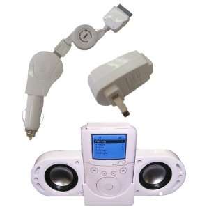    iPod value kit. Chargers & speaker  Players & Accessories