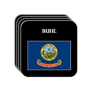  US State Flag   BUHL, Idaho (ID) Set of 4 Mini Mousepad 