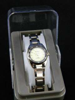   Womens Fashion Watch Stainless Steel Band Mother of Pearl Face  