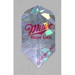  Miller High Life Holographic Slim flights   3 sets Sports 