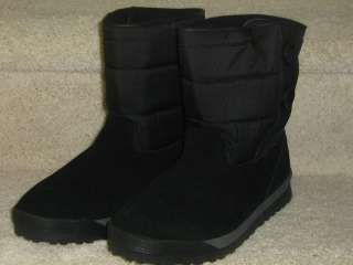 WOMENS LANDS END LOW COMMUTER BOOTS 9.5 10 NEW  
