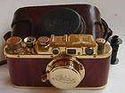 LEICA II KRIGSMARINE WWII VINTAGE RUSSIAN 35MM RANGEFINDER GOLD CAMERA 