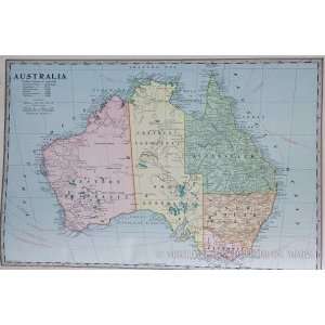  Miller Map of Australia (1902)