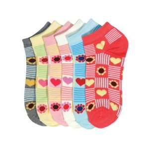  by MAMIA Toddler To Young Girls Fashion Ankle Socks Print 