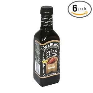 Jack Daniels Steak Sauce, Smokey, 10 Ounce Bottle (Pack of 6)  