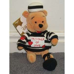 Disney Jailbird Winnie the Pooh Prisoner of Love 9 Doll with Ball and 