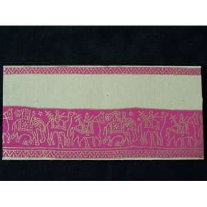  Handmade Paper Envelopes Ancient Design (Pack of 5 