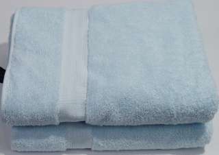 NEW Ralph Lauren Glacier Light Blue Bath Shower Towels 2pc  