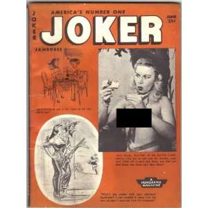  Vintage Joker Jamboree Magazine June 1954 Vol. 4 No. 35 