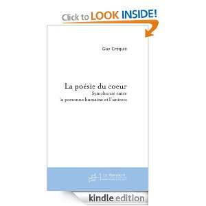La poésie du coeur (French Edition) Guy Crequie  Kindle 