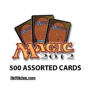  500 M12 Magic 2012 MTG Magic the Gathering Assorted Cards 